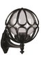 Opviq Lámpara de Pared Exterior BAP-68081-BSY-M2 Negra